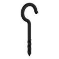 National Hardware Medium Storm Shine Black Steel 4-5/16 in. L Ceiling Hook 1 pk N820-107